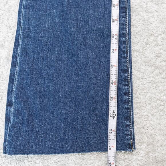 Gap Kick Fit Stretch High Rise Blue Ankle Flare Jeans Denim Womens Size 6 NWT - Picture 6 of 11